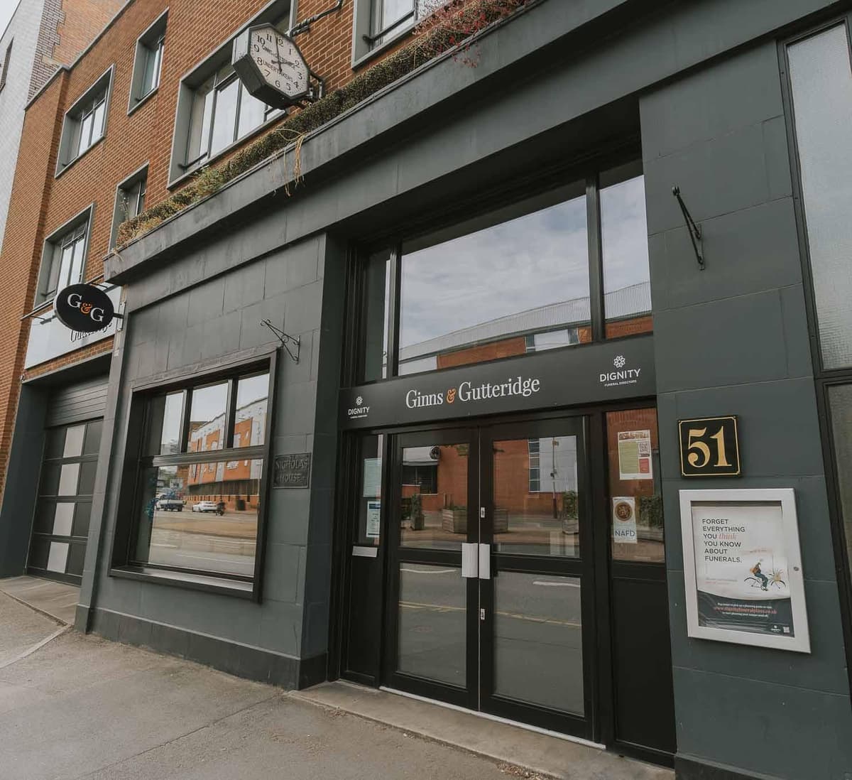 Ginns and Gutteridge in Leicester